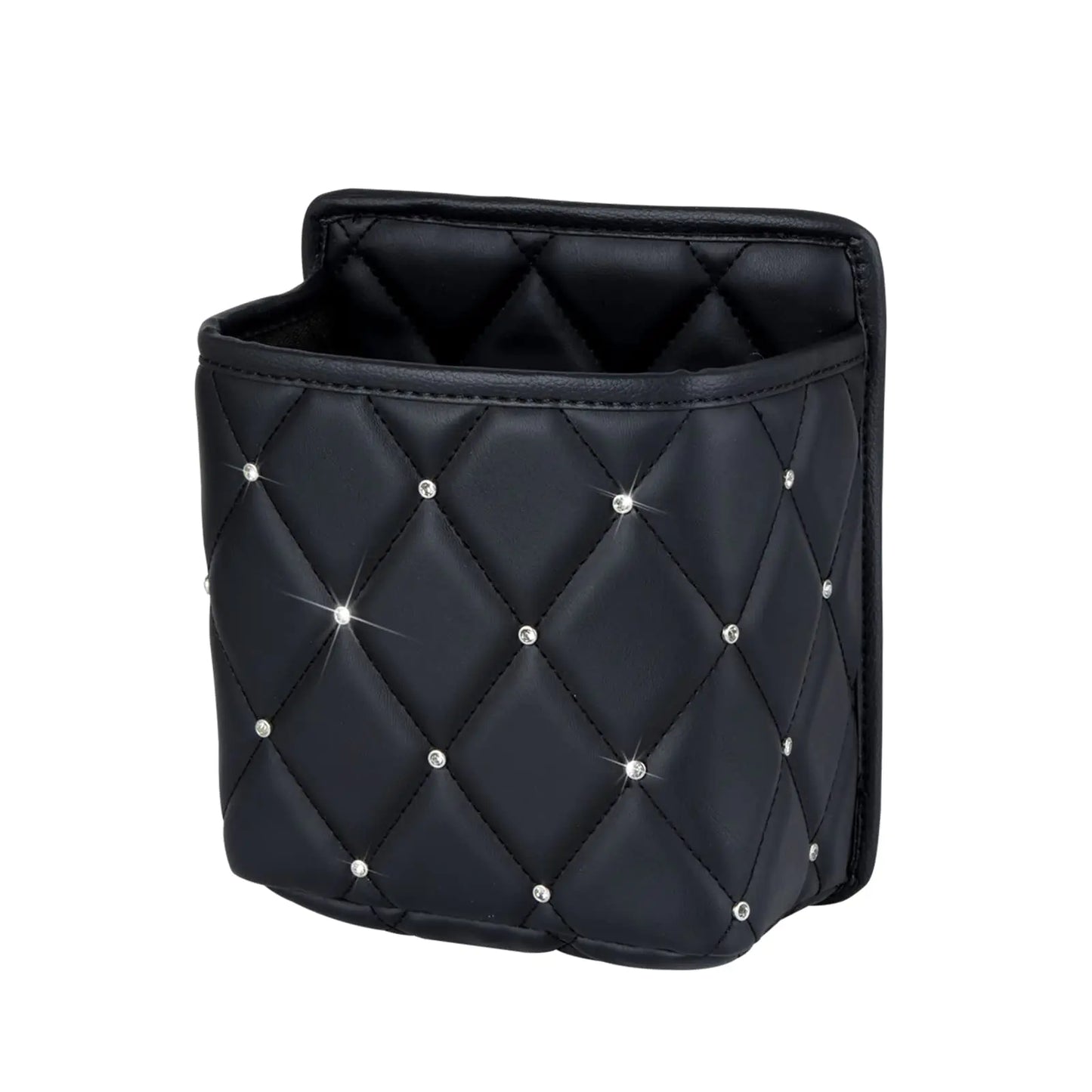 Sparkling Car Front Seat Caddy - Luxury Organizer