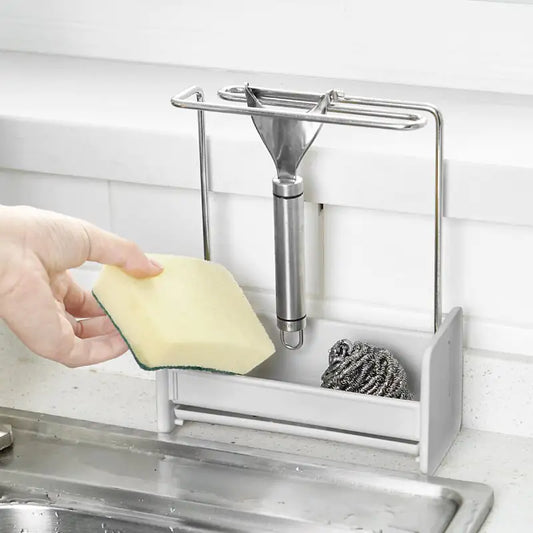 Detachable Stainless Steel Sponge Rack