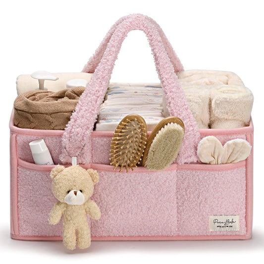 PeraBella Deluxe Baby Diaper Caddy