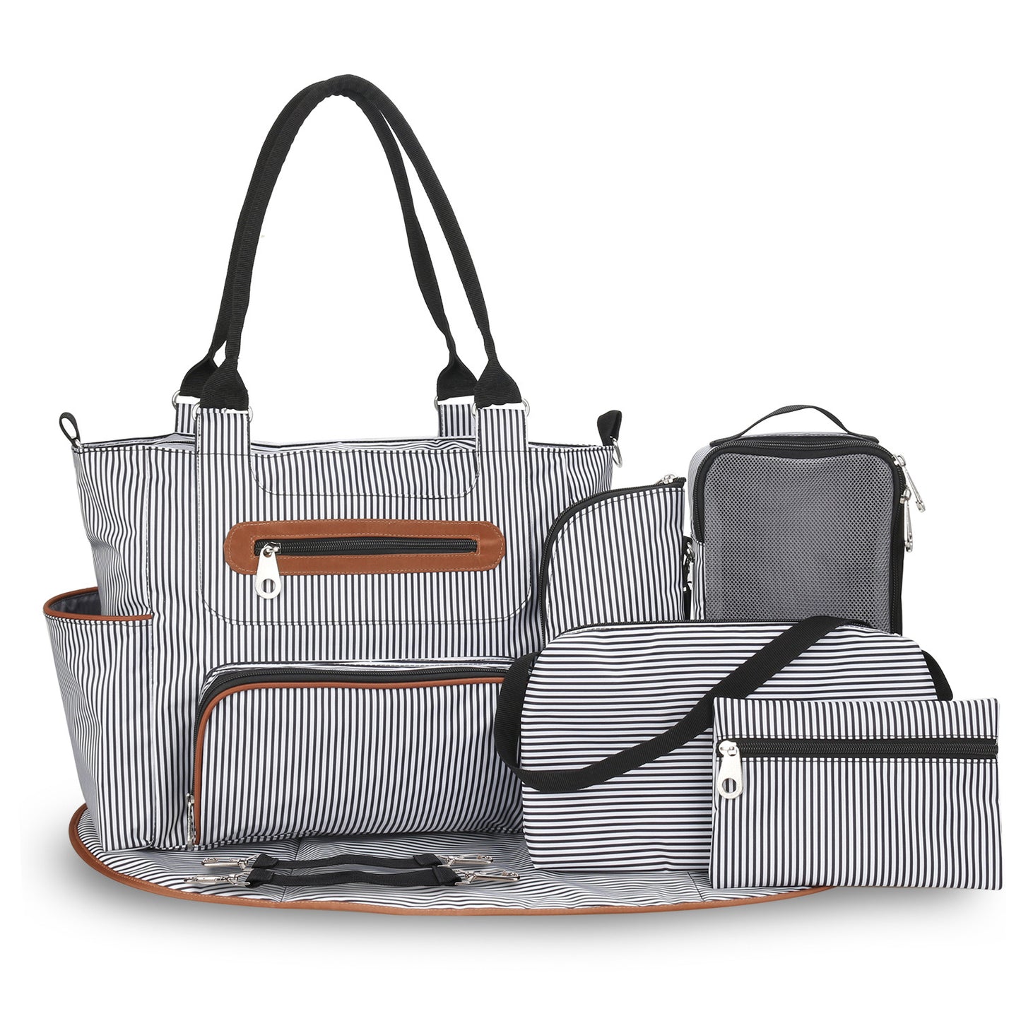 8-Piece Diaper Bag Set