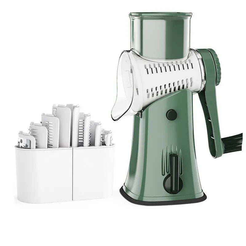 5-in-1 Rotary Veggie Cutter Pro