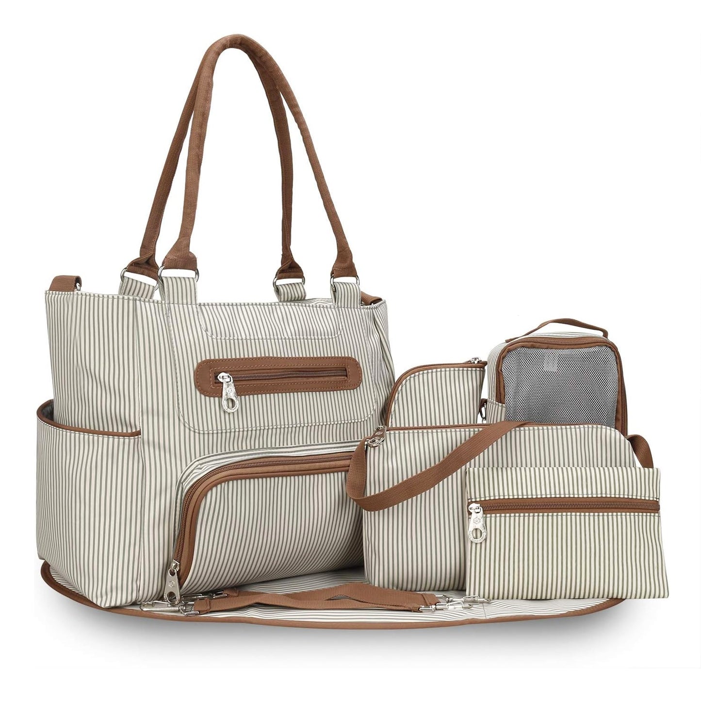 8-Piece Diaper Bag Set